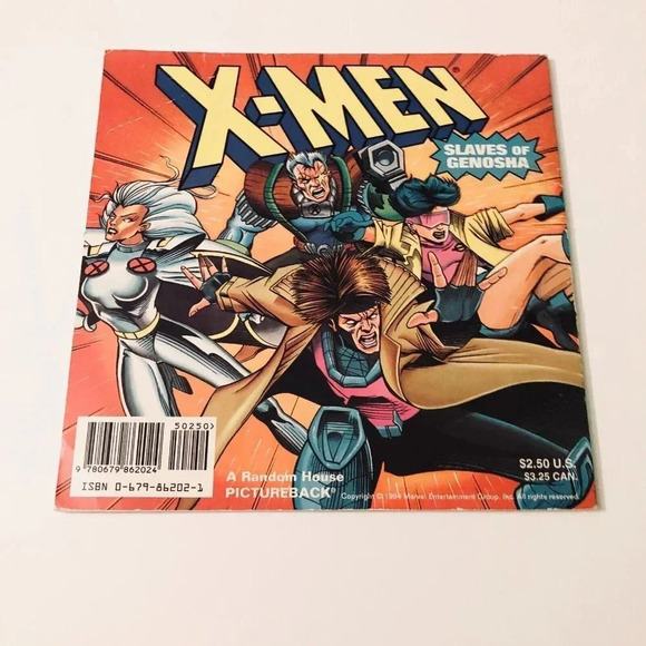 Vintage  1994 Xmen Slaves of Genosha Random House Paperback - Picture 1 of 12